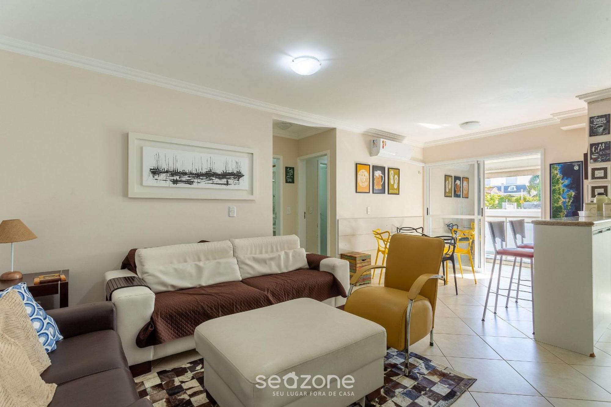 Florianópolis Belo Apto C/ Piscina Em Jurere 800M Do Mar Chr101 아파트 외부 사진
